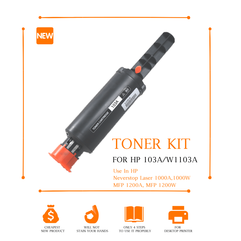 Compatible Hp Toner 103a W1103a Hengfat Toner Cartridges